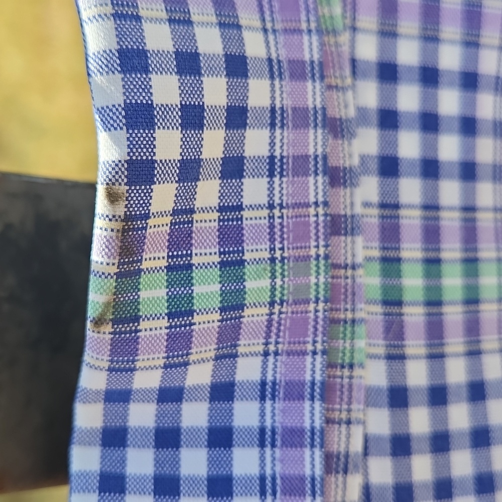 Vineyard Vines plaid Murray men's dress shirt - Picture 8 of 9